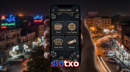 Main screen of Slotxo app page for PK players