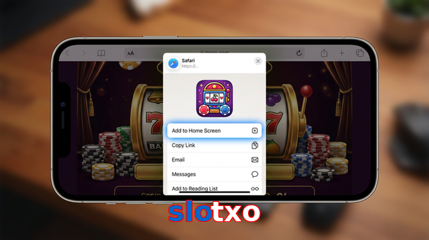 Game list for Slotxo ios section